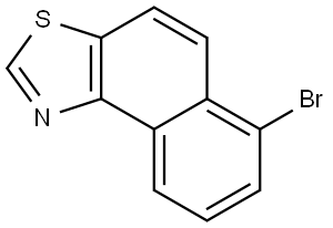 6-Bromonaphtho[1,2-d]thiazole Struktur