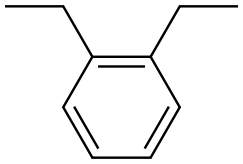 Benzene-13C, 1,2-diethyl- (9CI) Struktur