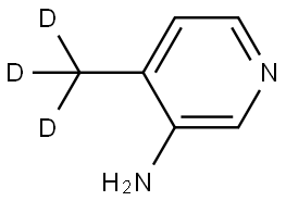 4-(methyl-d3)pyridin-3-amine Struktur