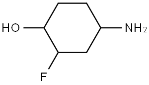 Cyclohexanol, 4-amino-2-fluoro- Struktur