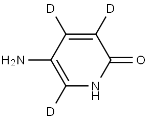 5-aminopyridin-3,4,6-d3-2-ol Struktur