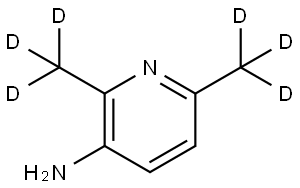 2,6-bis(methyl-d3)pyridin-3-amine Structure