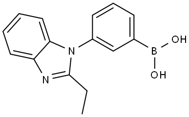 (3-(2-ethyl-1H-benzo[d]imidazol-1-yl)phenyl)boronic acid