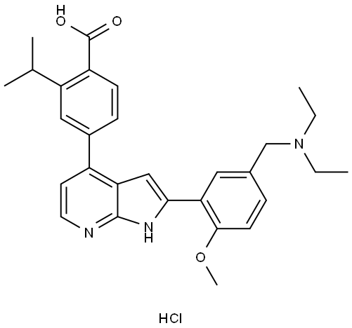 TCMDC-135051 hydrochloride Struktur