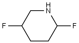 2,5-difluoropiperidine Struktur