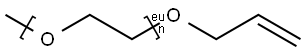 Poly(oxy-1,2-ethanediyl), .alpha.-methyl-.omega.-(2-propenyloxy)- Struktur