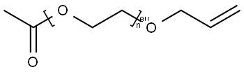 烯丙醇聚氧乙烯醚乙?；舛?結(jié)構(gòu)式