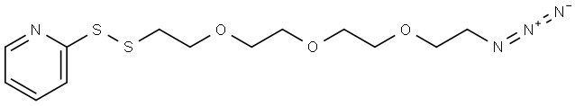 Azido-PEG3-SSPy Struktur