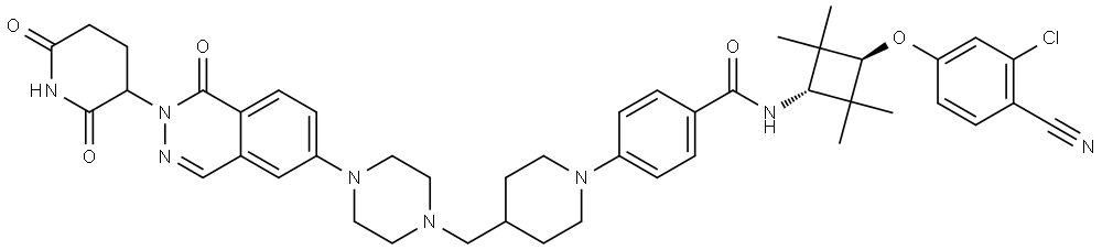 Androgen receptor degrader-3 Struktur