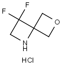 3,3-difluoro-6-oxa-1-azaspiro[3.3]heptane
hydrochloride Struktur