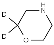 morpholine-2,2-d2 Struktur