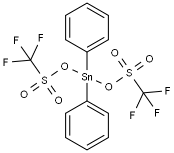 Stannanesulfonic acid, 1,1-diphenylbis(trifluoromethyl)-