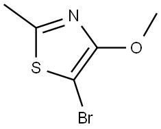 5-bromo-4-methoxy-2-methylthiazole Struktur