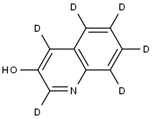 quinolin-d6-3-ol Struktur