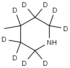 4-methylpiperidine-2,2,3,3,4,5,5,6,6-d9 Struktur