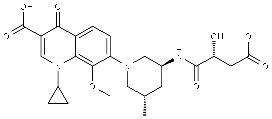 Nemonoxacin Impurity 7 Struktur