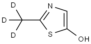 2-(methyl-d3)thiazol-5-ol Struktur