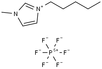 1‐METHYL‐3‐PENTYLIMIDAZOLIUM HEXAFLUOROPHOSPHATE Struktur