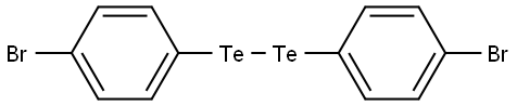 Ditelluride, bis(4-bromophenyl) Struktur