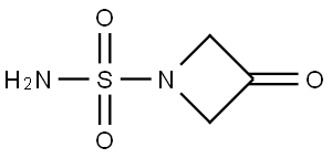 1-Azetidinesulfonamide, 3-oxo- Struktur