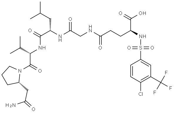 MMP-7-IN-1 Struktur