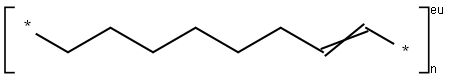 trans-Polyoctenamer Struktur