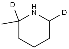 2-methylpiperidine-2,6-d2 Struktur