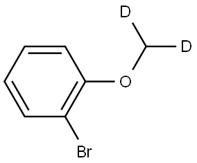 1-bromo-2-(methoxy-d2)benzene Struktur