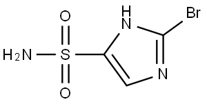 1H-Imidazole-5-sulfonamide, 2-bromo- Struktur