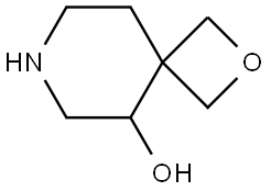 2-oxa-7-azaspiro[3.5]nonan-5-ol Struktur