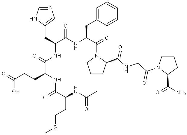 N-Acetyl Semax Struktur