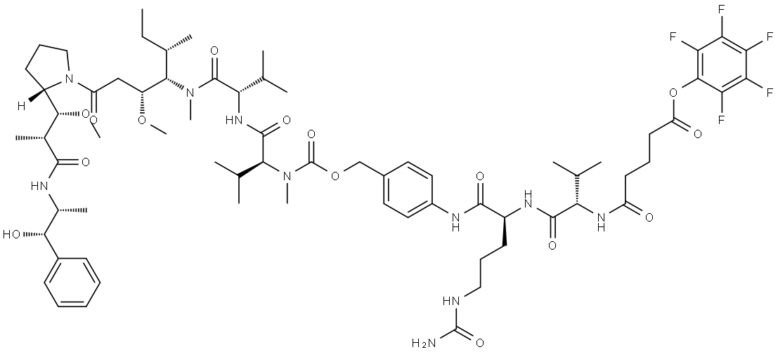 PC5-VC-PAB-MMAE Struktur