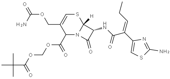 delta2-Cefcapene Pivoxil Structure