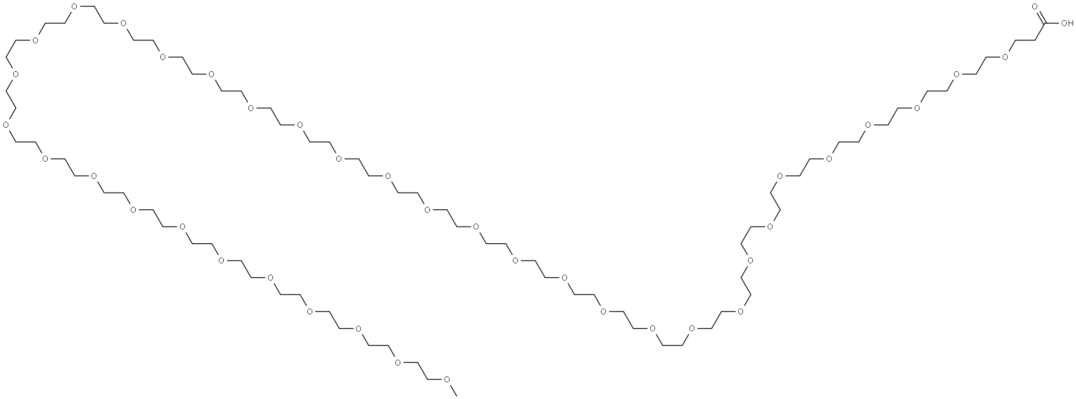 m-PEG37-acid Struktur