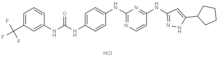 CD532 hydrochloride Struktur