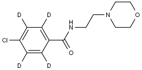 Moclobemide D4 Struktur