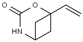 1-vinyl-2-oxa-4-azabicyclo[3.1.1]heptan-3-one Struktur