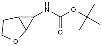 tert-butyl N-(2-oxabicyclo[3.1.0]hexan-6-yl)carbamate Struktur