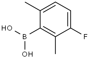 (3-氟-2,6-二甲基苯基)硼酸, 2950233-32-4, 結(jié)構(gòu)式