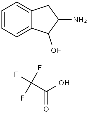 2,2,2-trifluoroacetic acid Struktur