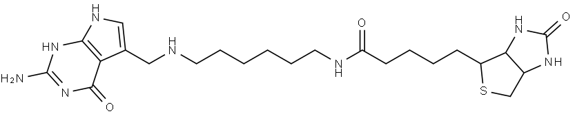 preQ1-biotin Struktur