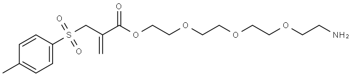 NH2-PEG4-IC Struktur