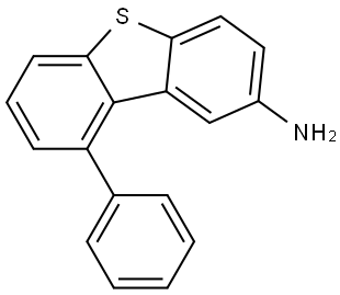 2-Dibenzothiophenamine, 9-phenyl-