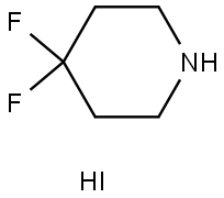 4,4-Difluoropiperidine hydriodide Struktur