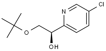 (R)-2-(tert-Butoxy)-1-(5-chloropyridin-2-yl)ethan-1-ol Struktur