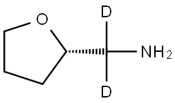 (S)-Tetrahydrofurfurylamine-d2 Struktur