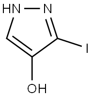 1H-Pyrazol-4-ol, 3-iodo- Struktur