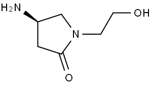 2-Pyrrolidinone, 4-amino-1-(2-hydroxyethyl)-, (4R)-|(R)-4-氨基-1-(2-羥乙基)吡咯烷-2-酮