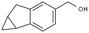 Cycloprop[a]indene-4-methanol, 1,1a,6,6a-tetrahydro- Struktur