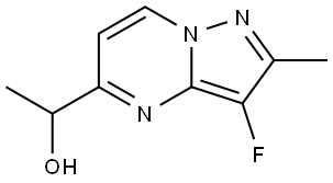 1-(3-氟-2-甲基吡唑并[1,5-A]嘧啶-5-基)乙醇-1-醇, 3052533-25-9, 結(jié)構(gòu)式